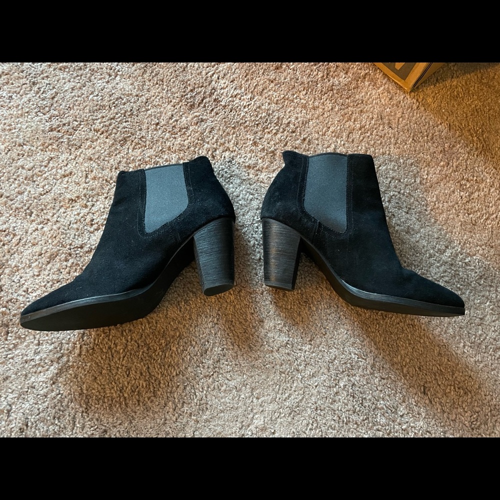 Cole Haan Grand.OS Signature suede bootie